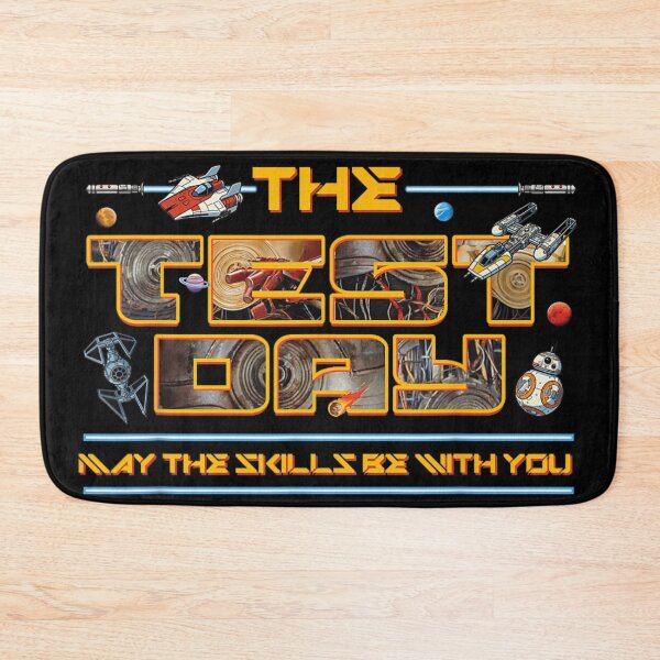 Item preview, The Test Day May The Skills Be With You Space Galaxy Sci-Fi designed and sold by Capisedo.