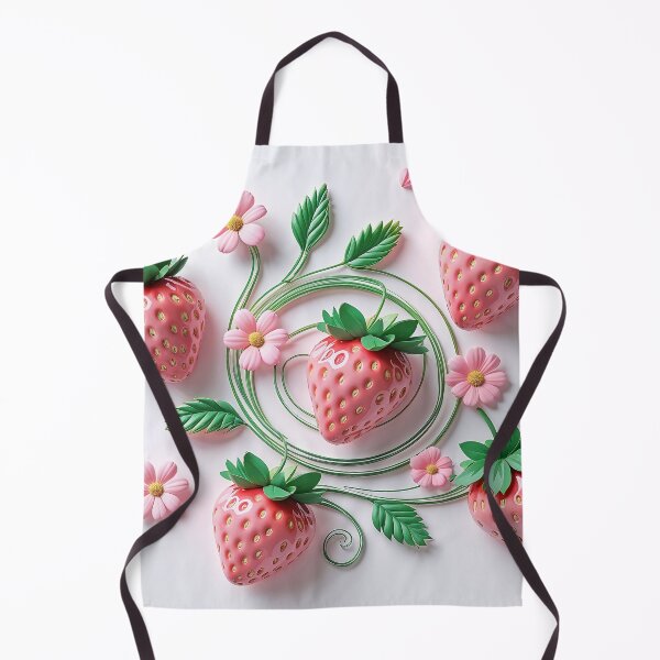 Item preview, strawberry with leaves pattern designed and sold by TanyaLovus.