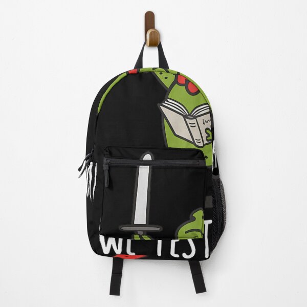 Item preview, We Test At Dawn Funny Warrior Frog Knight Reading Book Motivation designed and sold by StanaLuis.