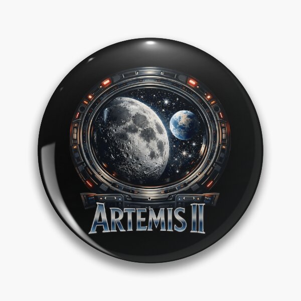 Item preview, Artemis II Moon Mission Space Exploration NASA Inspired Lunar Orbit Rocket designed and sold by StanaLuis.