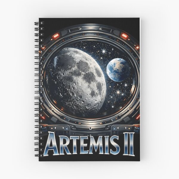 Item preview, Artemis II Moon Mission Space Exploration NASA Inspired Lunar Orbit Rocket designed and sold by StanaLuis.