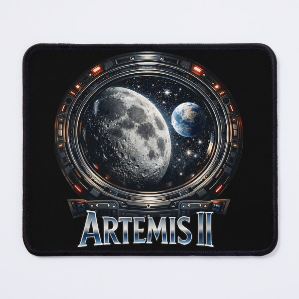 Item preview, Artemis II Moon Mission Space Exploration NASA Inspired Lunar Orbit Rocket designed and sold by StanaLuis.