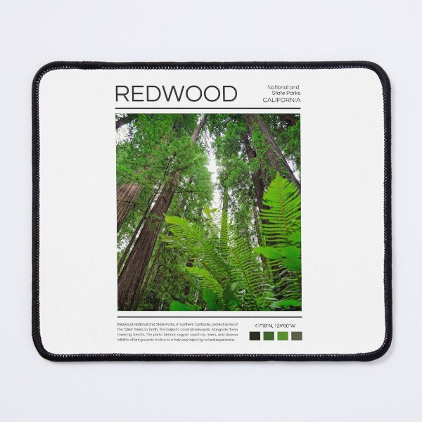 Item preview, Redwood National and State Parks - California designed and sold by StudioRedKoala.