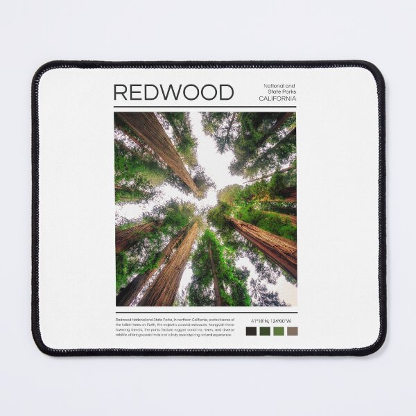 Item preview, Redwood National and State Parks - California designed and sold by StudioRedKoala.