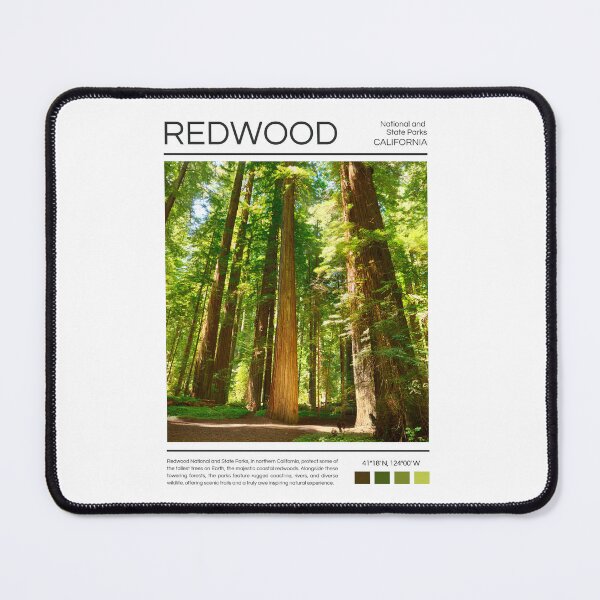 Item preview, Redwood National and State Parks - California designed and sold by StudioRedKoala.