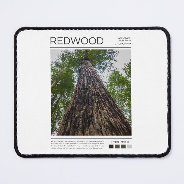 Item preview, Redwood National and State Parks - California designed and sold by StudioRedKoala.