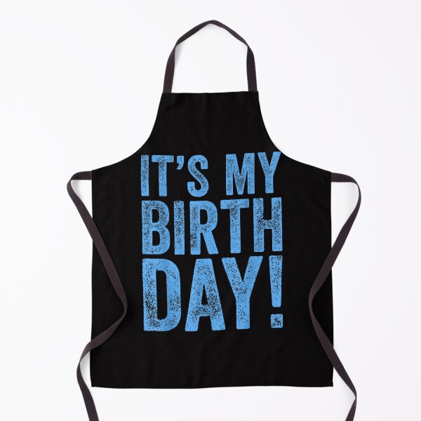 Item preview, Vintage It's My Birthday Blue Distressed designed and sold by randomslife.