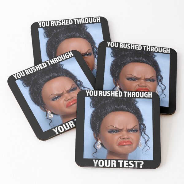 Item preview, You Rushed Through Your Test Funny Sassy Teacher Disappointed Doll Face designed and sold by StanaLuis.