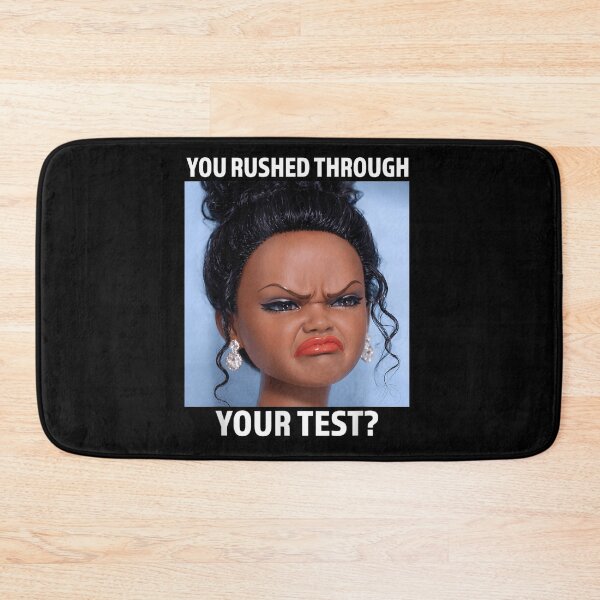 Item preview, You Rushed Through Your Test Funny Sassy Teacher Disappointed Doll Face designed and sold by StanaLuis.