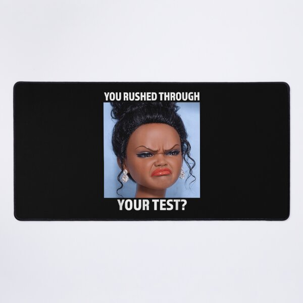 Item preview, You Rushed Through Your Test Funny Sassy Teacher Disappointed Doll Face designed and sold by StanaLuis.