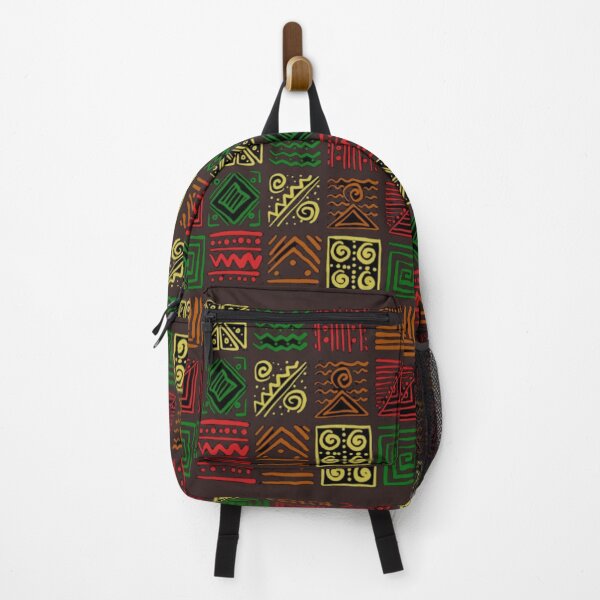 Item preview, Vibrant African Adinkra Tribal Mudcloth Pattern designed and sold by TZAR WORKS.