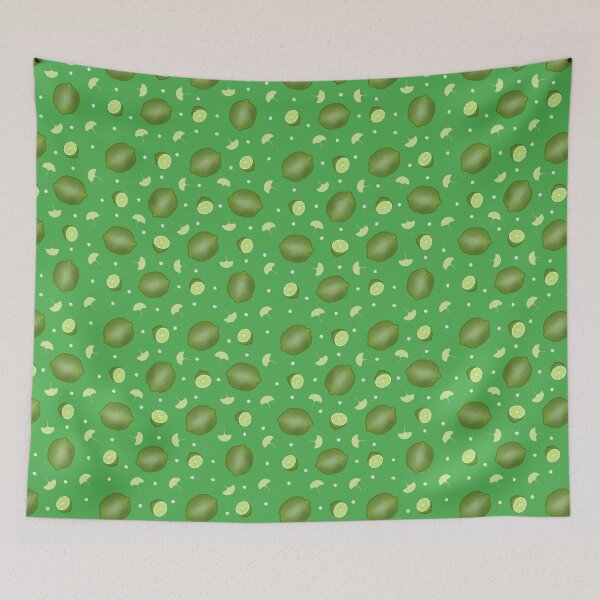 Item preview, Lemon Seamless Pattern Green Background | Fresh Citrus Surface Design designed and sold by janine-ilustra.