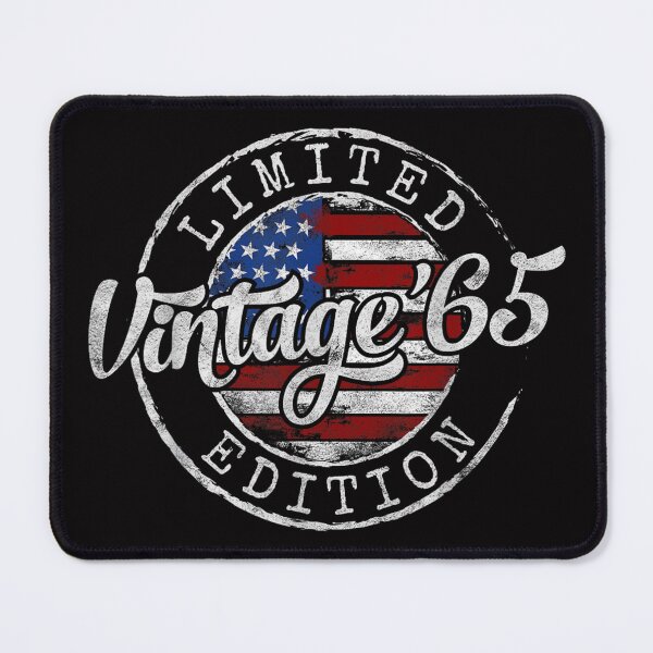 Item preview, Vintage 1965 Limited Edition Patriotic USA Flag Birthday designed and sold by randomslife.