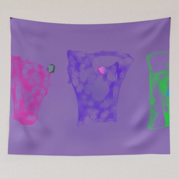 Item preview, Art Potpourri  Minimalist Light Purple Abstract Digital Painting designed and sold by masabo.