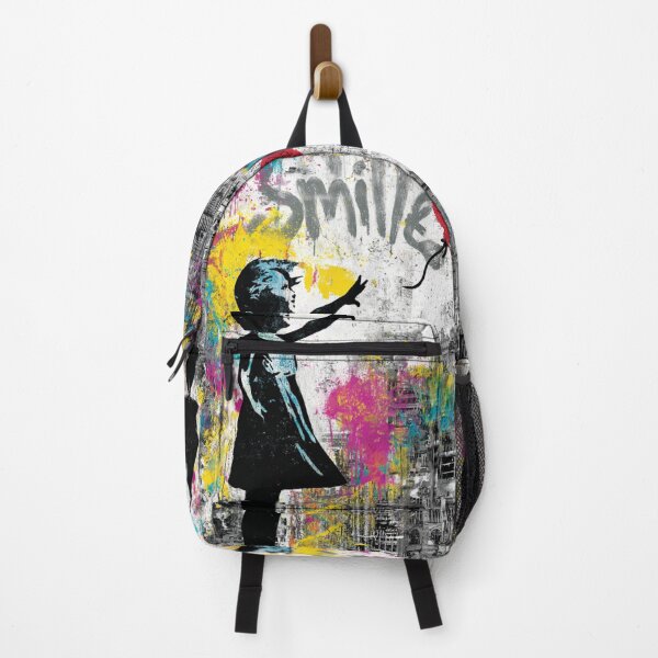Item preview, Girl With Balloon Street Art Mural Graffity designed and sold by GrinGalore.
