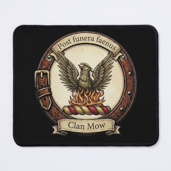 Item preview, Clan Mow Crest designed and sold by BagTown Clans.