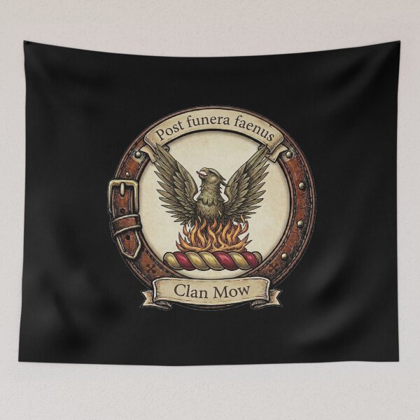 Item preview, Clan Mow Crest designed and sold by BagTown Clans.