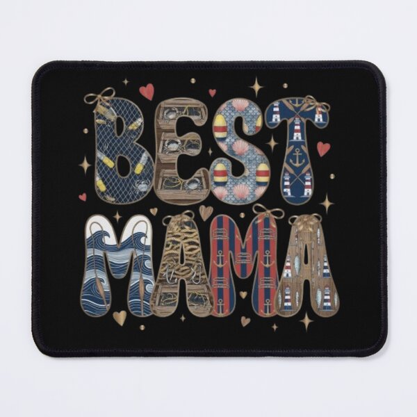 Item preview, Best Mama Nautical Fisherman Coastal designed and sold by Syrupulse.