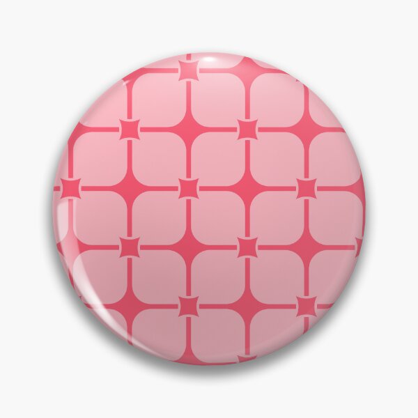 Item preview, Fiery rose & light pink geometric seamless pattern designed and sold by Mint + Midnight.