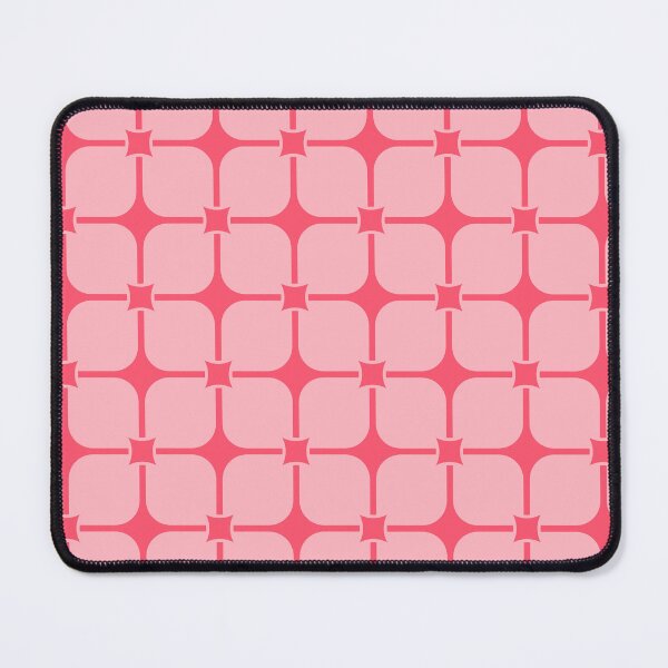 Item preview, Fiery rose & light pink geometric seamless pattern designed and sold by Mint + Midnight.