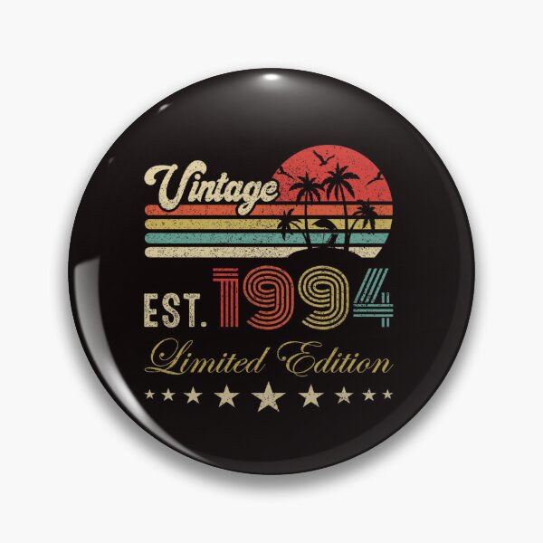 Item preview, Vintage 1994 Est Limited Edition Retro Sunset Birthday designed and sold by randomslife.