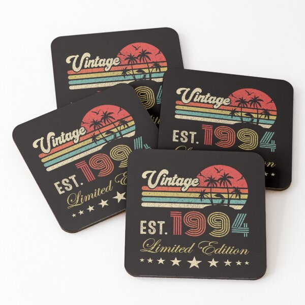Item preview, Vintage 1994 Est Limited Edition Retro Sunset Birthday designed and sold by randomslife.