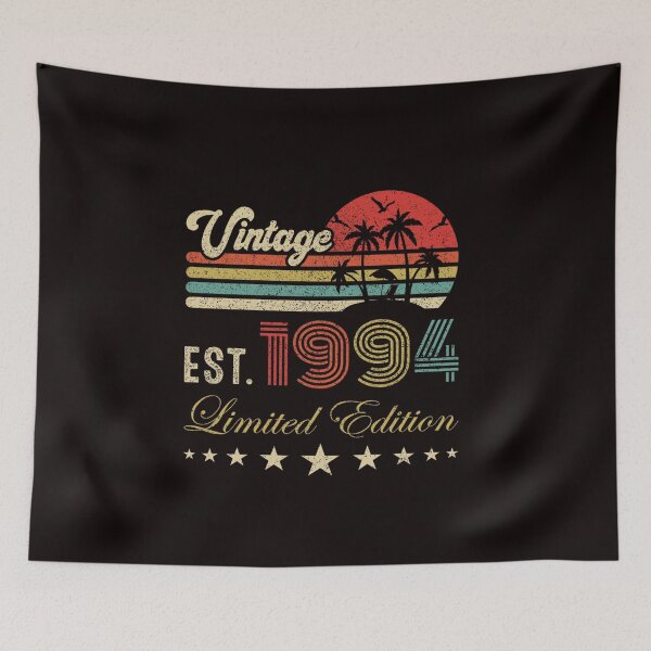 Item preview, Vintage 1994 Est Limited Edition Retro Sunset Birthday designed and sold by randomslife.