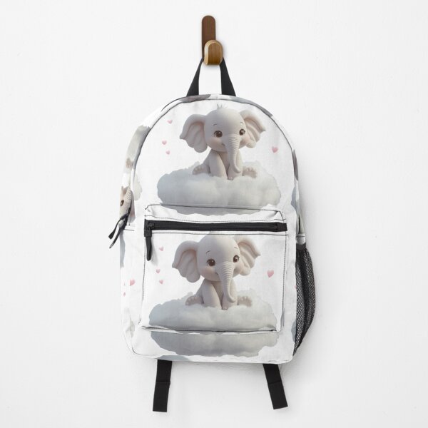Item preview, Cute Dreamy Baby Elephant – Kawaii Pastel Animal Illustration designed and sold by DigitfanStudio.