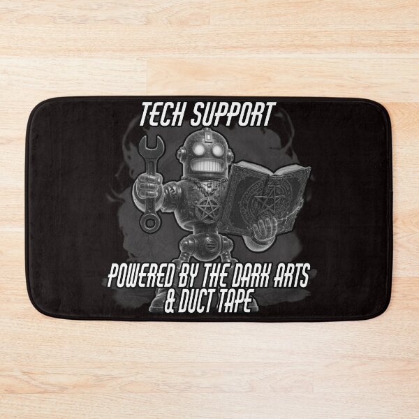 Item preview, Tech Support — Powered by the Dark Arts & Duct Tape | Funny IT Shirt | Geek Gift | Programmer Humor | Sysadmin designed and sold by A-T-H.
