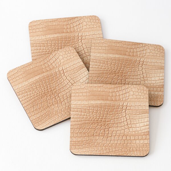 Item preview, Medium Crocodile Scale Beige Leather Photo Texture designed and sold by DigitaICraft.