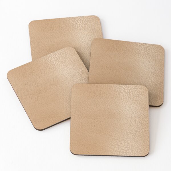 Item preview, Fine Scattered Grain Beige Leather Photo Texture designed and sold by DigitaICraft.