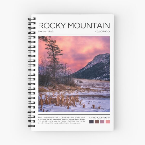 Item preview, Rocky Mountain National Park - Colorado  designed and sold by StudioRedKoala.