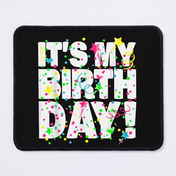 Item preview, Colorful Confetti It's My Birthday Party Celebration designed and sold by randomslife.