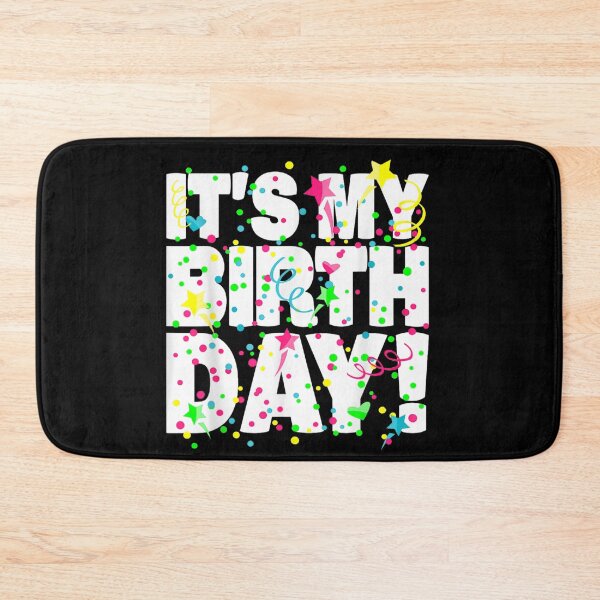 Item preview, Colorful Confetti It's My Birthday Party Celebration designed and sold by randomslife.