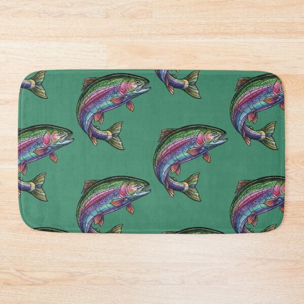 Item preview, Stained Glass Rainbow Trout designed and sold by Too Kool Designing .