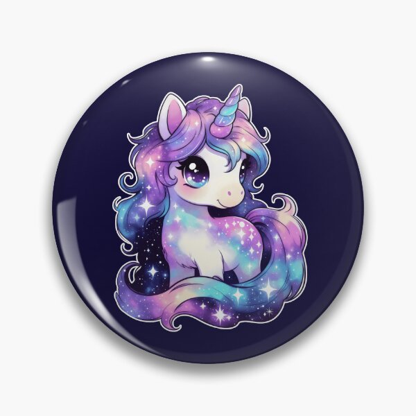 Aperçu de l'œuvre Adorable licorne kawaii galaxie étoiles pastel esthétique espace fantastique créée et vendue par stylishdzign.