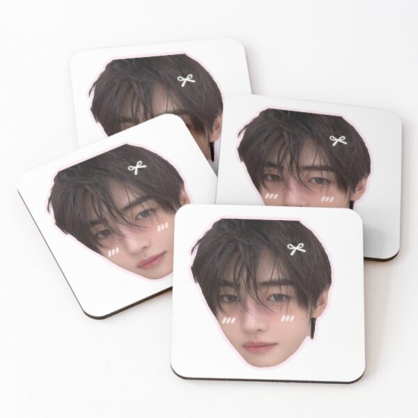 Item preview, Enhypen Sunghoon cute sticker designed and sold by Eunbibi.
