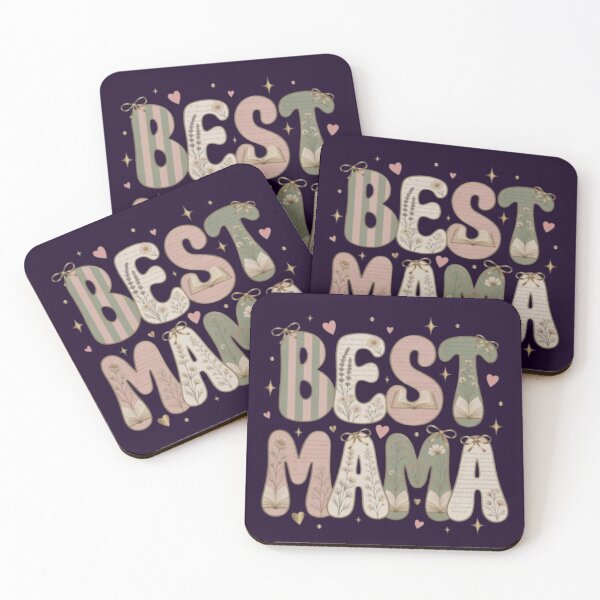Item preview, Best Mama Bookish Floral Literary Design designed and sold by Syrupulse.