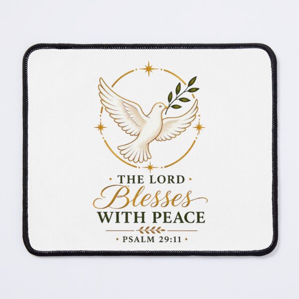 Item preview, The Lord Blesses With Peace, Psalm 29:11 Dove Design designed and sold by MyTshirtArt.