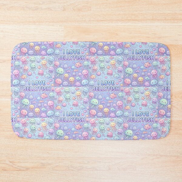 Item preview,  I Love Jellyfish Kawaii Pattern designed and sold by Itsheartshop.