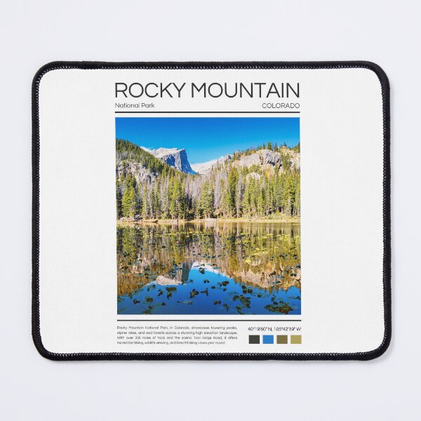 Item preview, Rocky Mountain National Park - Colorado  designed and sold by StudioRedKoala.