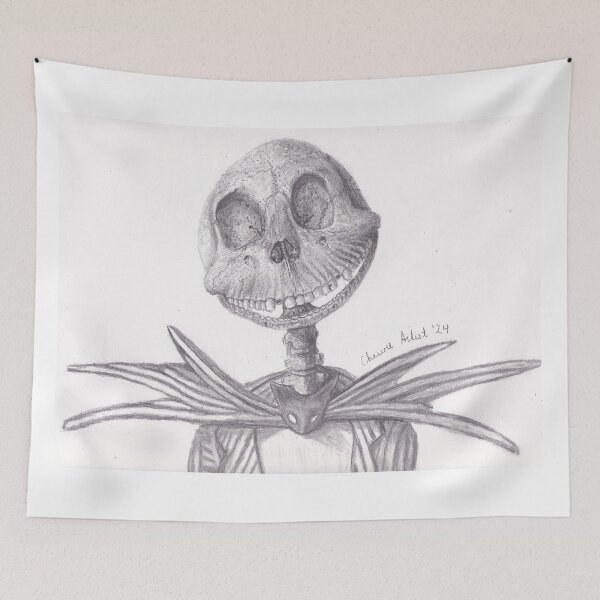 Item preview, Jack Skellington realistic texture designed and sold by erikhansonart.