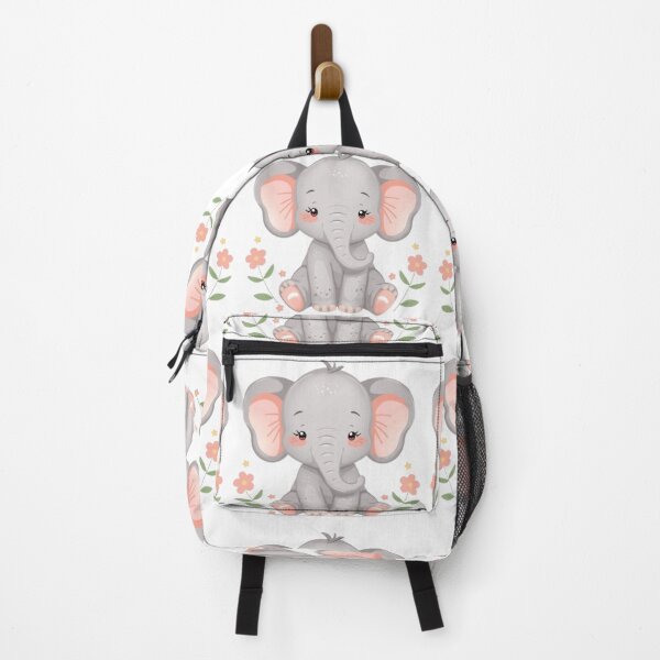 Item preview, Kawaii Elephant Pastel Art - Minimal Soft Animal Design designed and sold by DigitfanStudio.