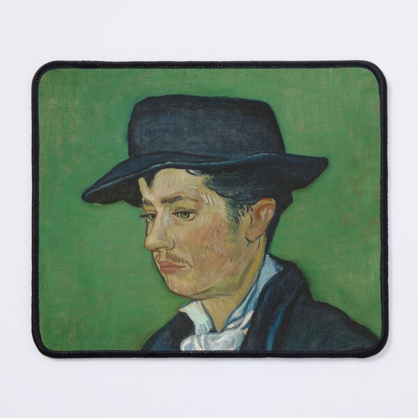 Item preview, Portrait of Armand Roulin by Vincent van Gogh: Post Impressionist Portrait Poster designed and sold by artofuniverse.