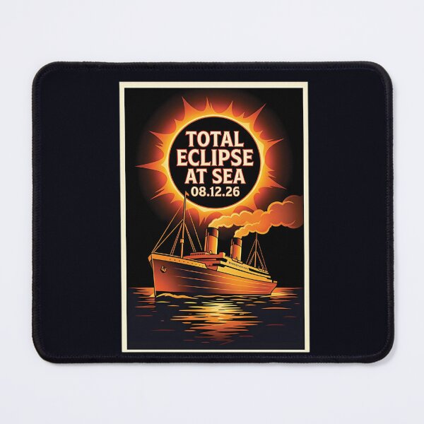 Item preview, Total Solar Eclipse At Sea 2026 designed and sold by andromeda-redd.
