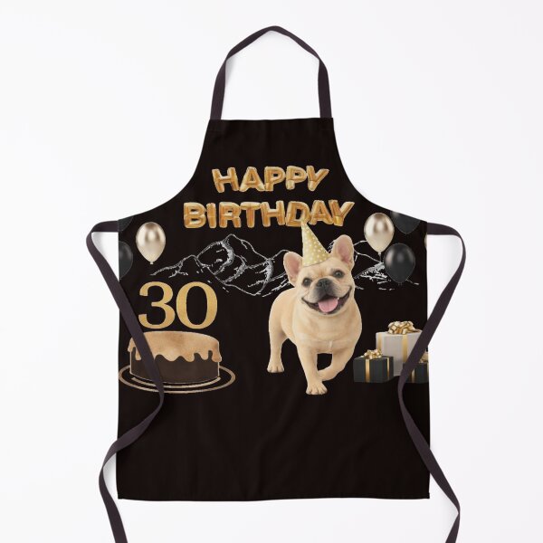 Item preview, French Bulldog 30th Birthday Dog Card designed and sold by GivingJoy.