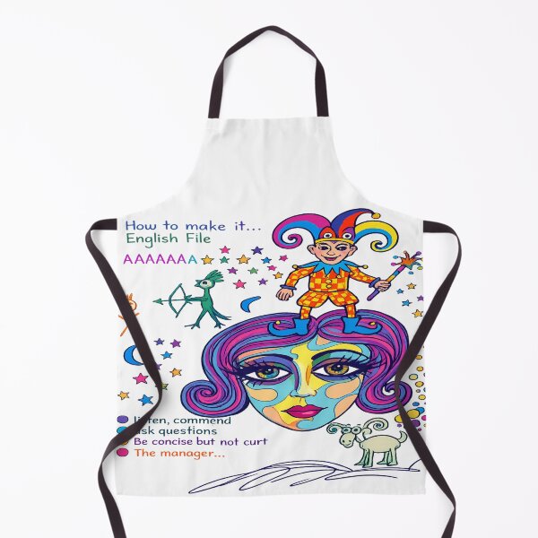 Item preview, Colorful Surreal Face and Jester Art designed and sold by FlyAndBuy.
