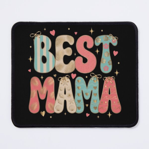 Item preview, Best Mama Tropical Island Luxe Graphic designed and sold by Syrupulse.