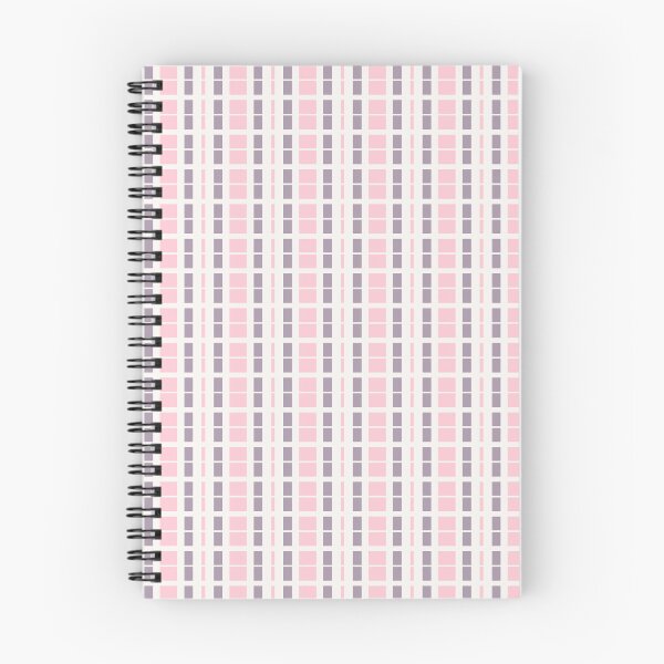 Item preview, pastel pink, heliotrope gray & off-white dashed vertical designed and sold by Mint + Midnight.