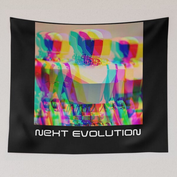 Item preview, Powered by AI Robot Design Futuristic Artificial Intelligence Tech Aesthetic Machine Learning Cyberpunk Graphic designed and sold by TEEJAMBOREE.